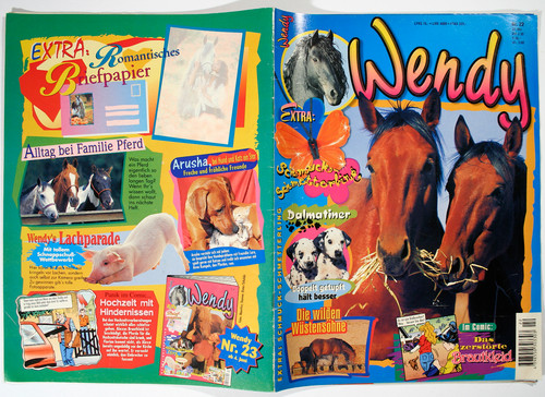 Wendy mädchen pferde - pferde, comic