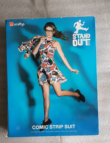 Smiffys comic strip suit - strip,