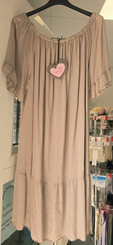 Damenkleid carmen midi linie - damenkleid, a-linie